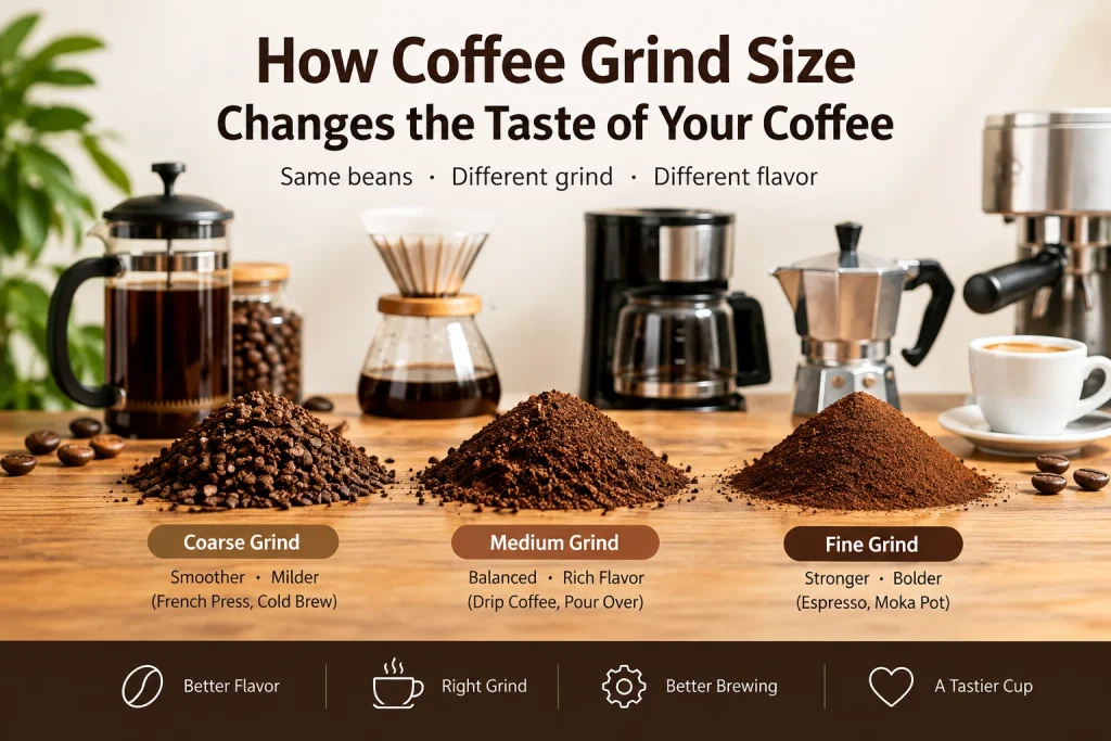Current image: coffee grind size