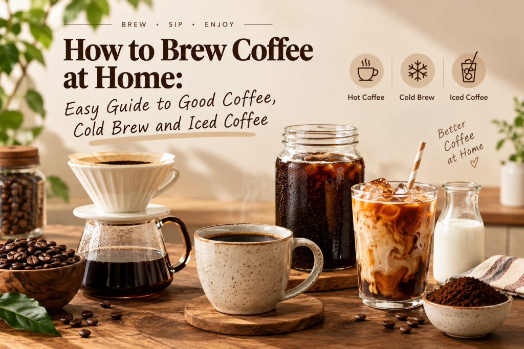 How to brew coffee at home